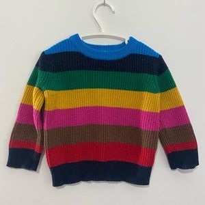 Baby Gap knit striped sweater 12-18m
